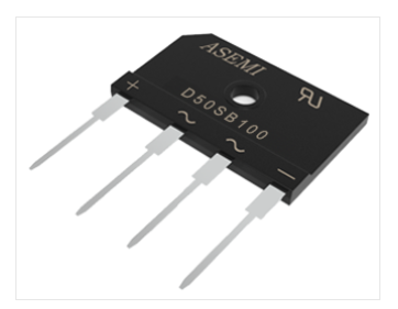 用ASEMI整流桥D50SB100，还有电源设备厂家会担心发热炸机？